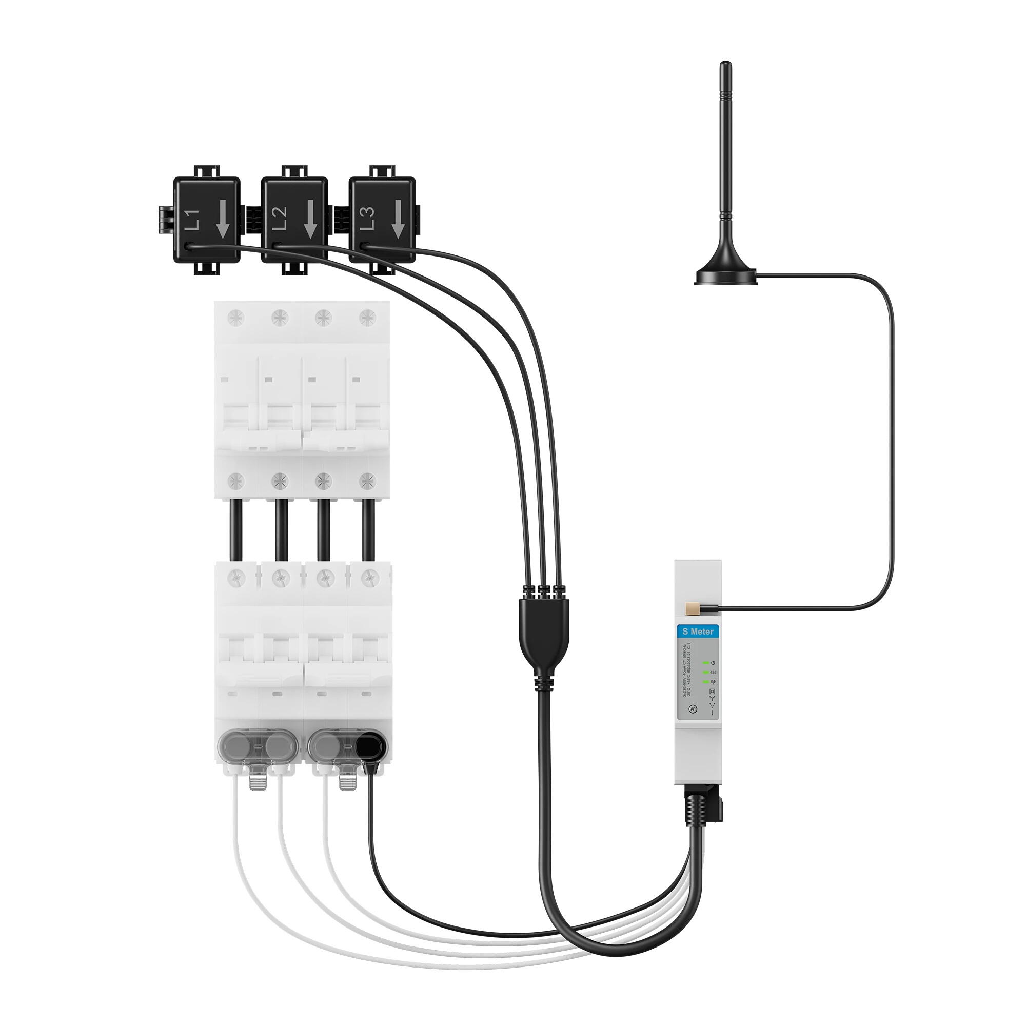 BLUETTI S Meter Intelligenter Energiezähler 3/9
