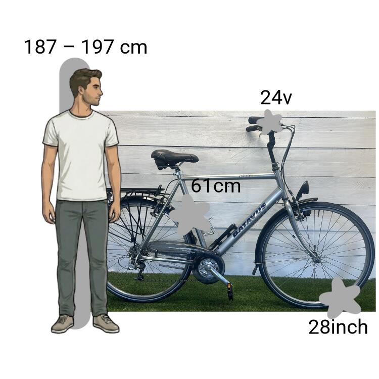 Bicicleta usada Batavus Cayuca 2/4