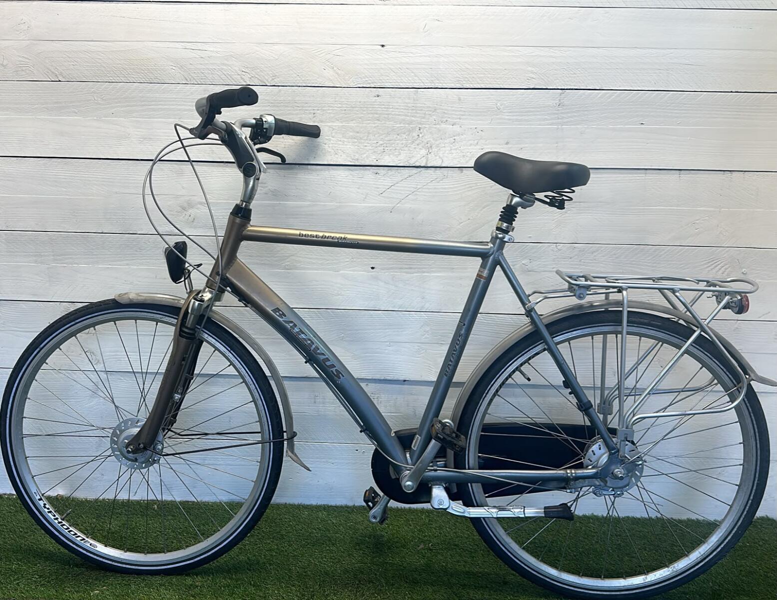 Batavus stadsfiets bike, metal/grijs 3/3