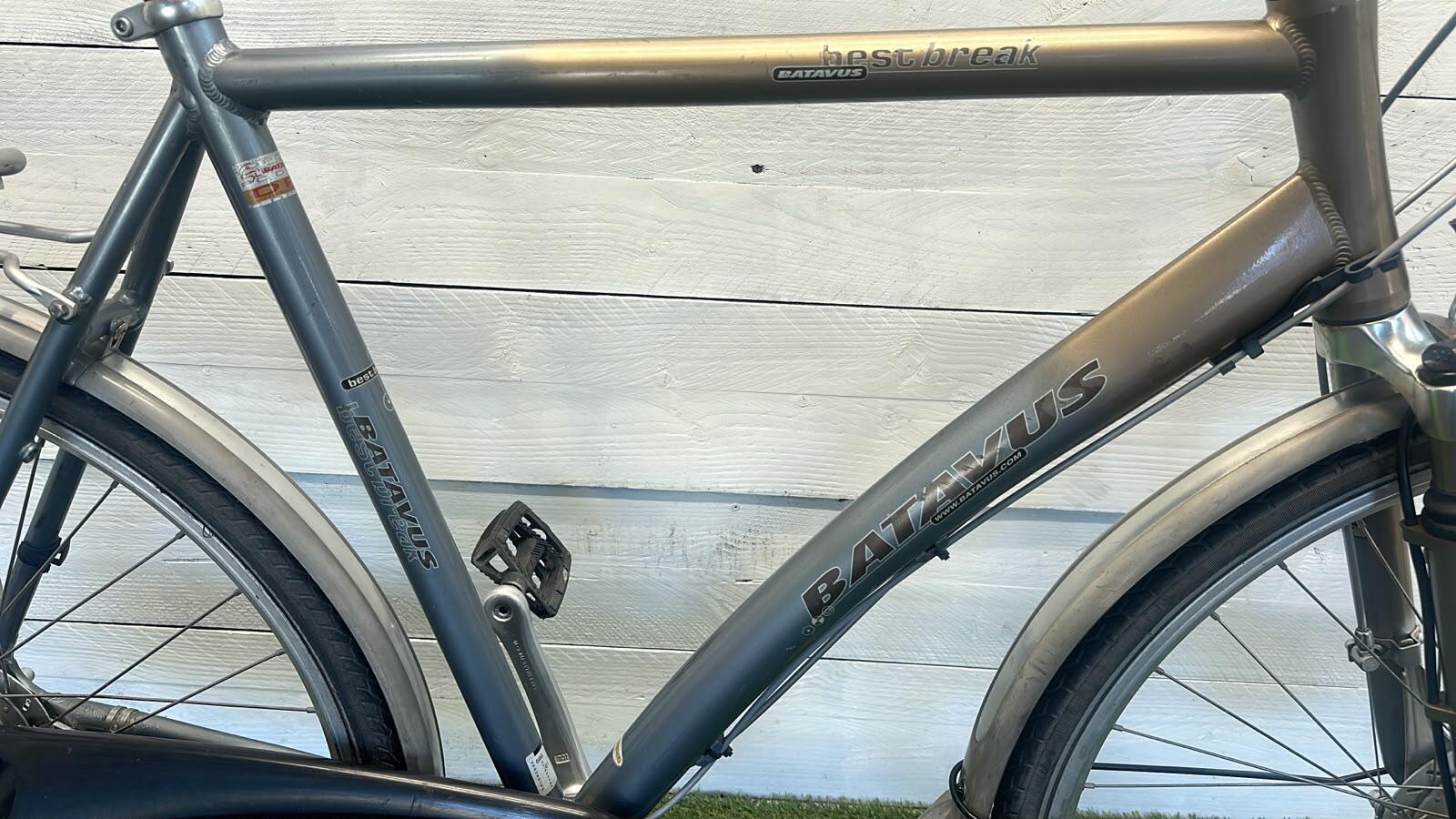 Batavus stadsfiets bike, metal/grijs 2/3