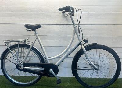 Batavus stadsfiets bike, wit