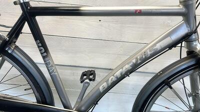 Batavus stadsfiets bike, metal/grijs