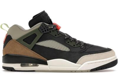 Jordan Spizike Low Anthracite Mango Cargo Khaki