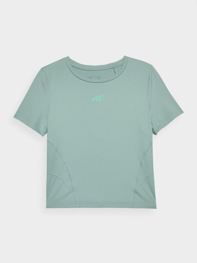 Schnelltrocknendes, kurzärmeliges Yoga- und Pilates-T-Shirt für Damen 7/7