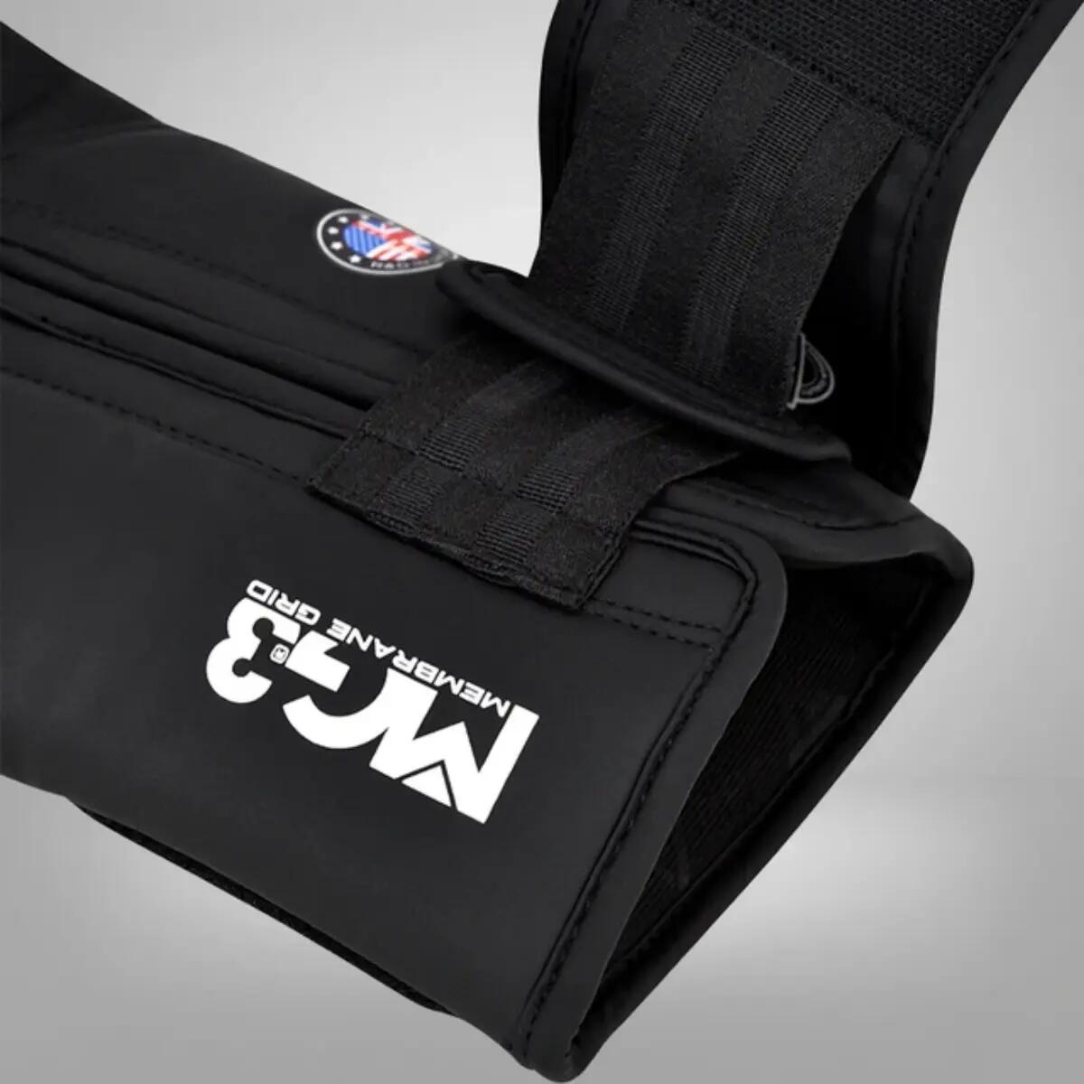 Gants de boxe RDX F17 - Noir/Rouge - 16oz 5/7