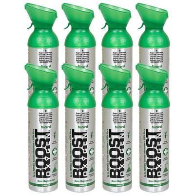 Boost Oxygen ossigeno supplementare in bomboletta Naturale Piccolo 12x3L