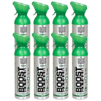 Boost Oxygen oxygène supplémentaire en bombe Naturel Petit 12x3L