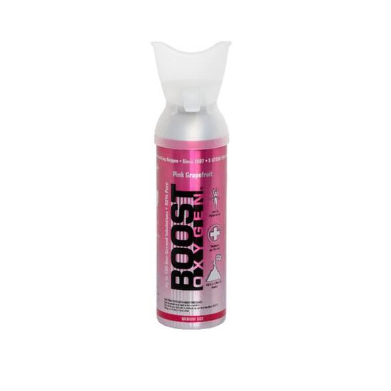 Boost Oxygen oxygène supplémentaire en bombe Pamplemousse Rose Moyen 5L