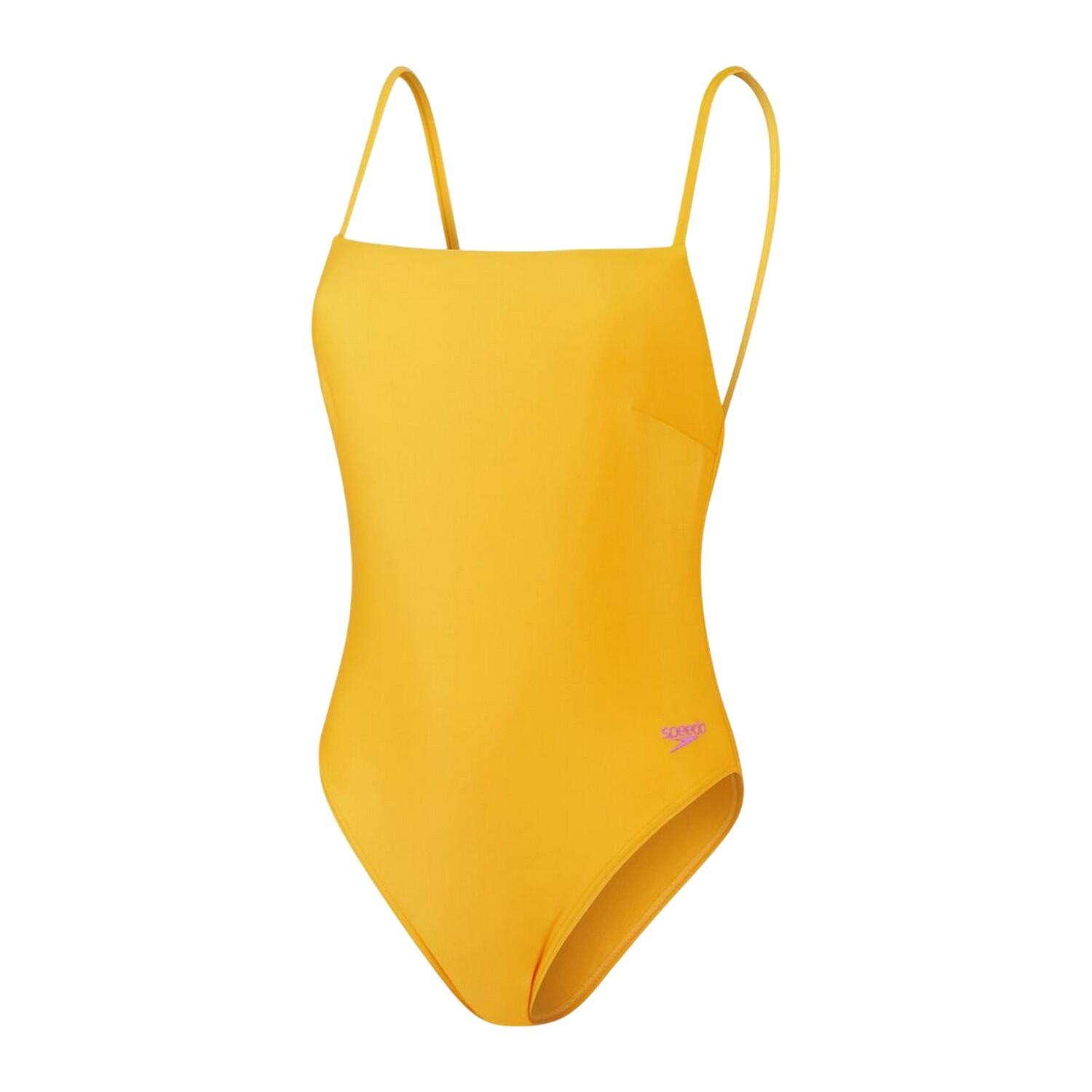 Speedo Womens/Ladies Embroidered Logo One Piece Swimsuit