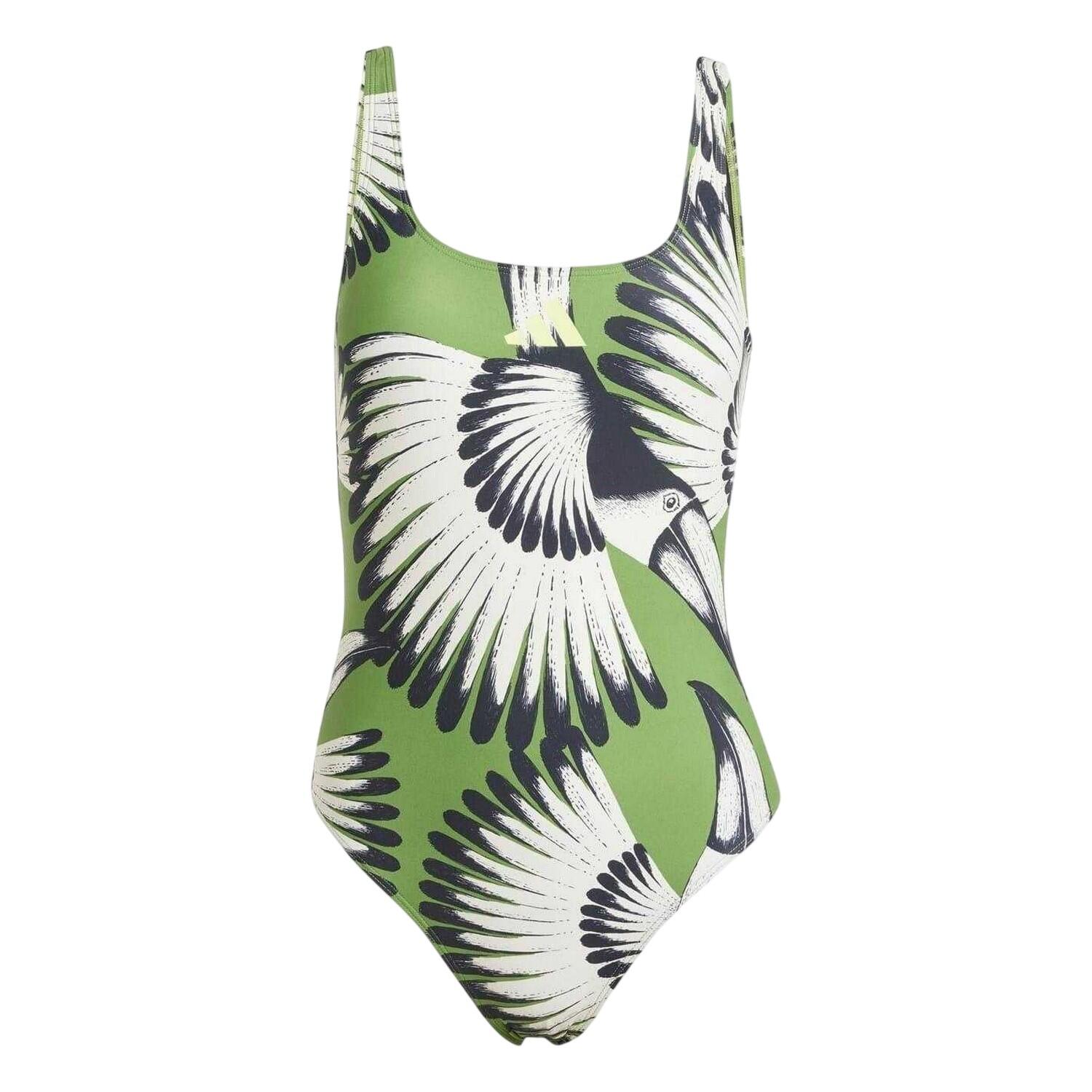 Adidas Womens/Ladies Farm Rio Toucan One Piece Swimsuit