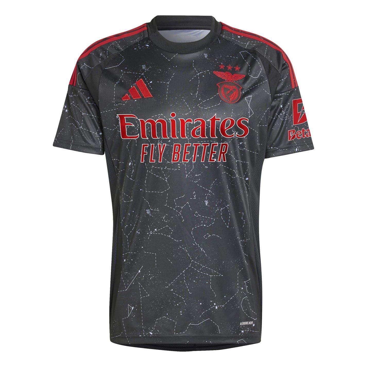 Adidas Mens 2024/2025 SL Benfica Away Jersey