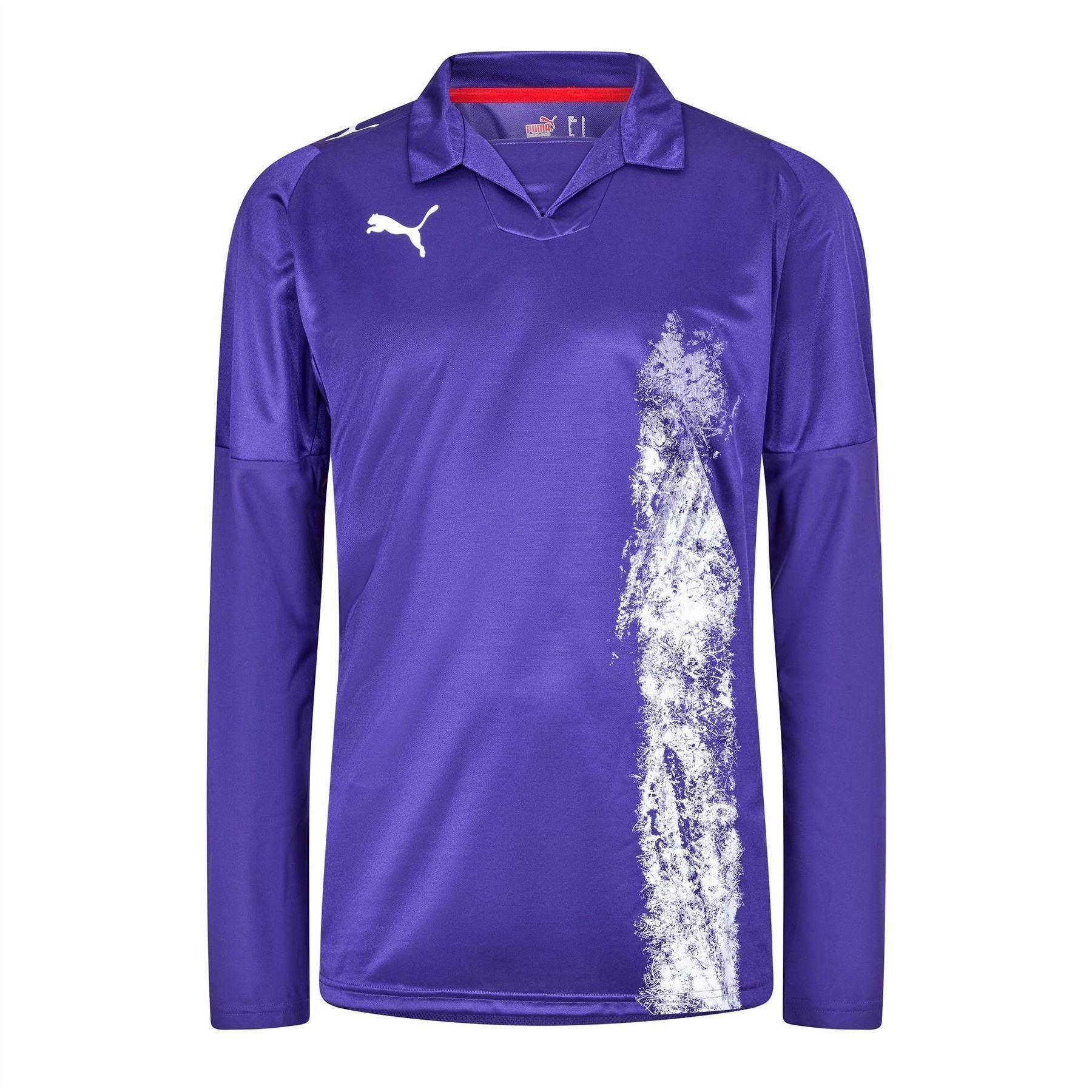 Puma Mens Esito II Contrast Long-Sleeved Football Jersey