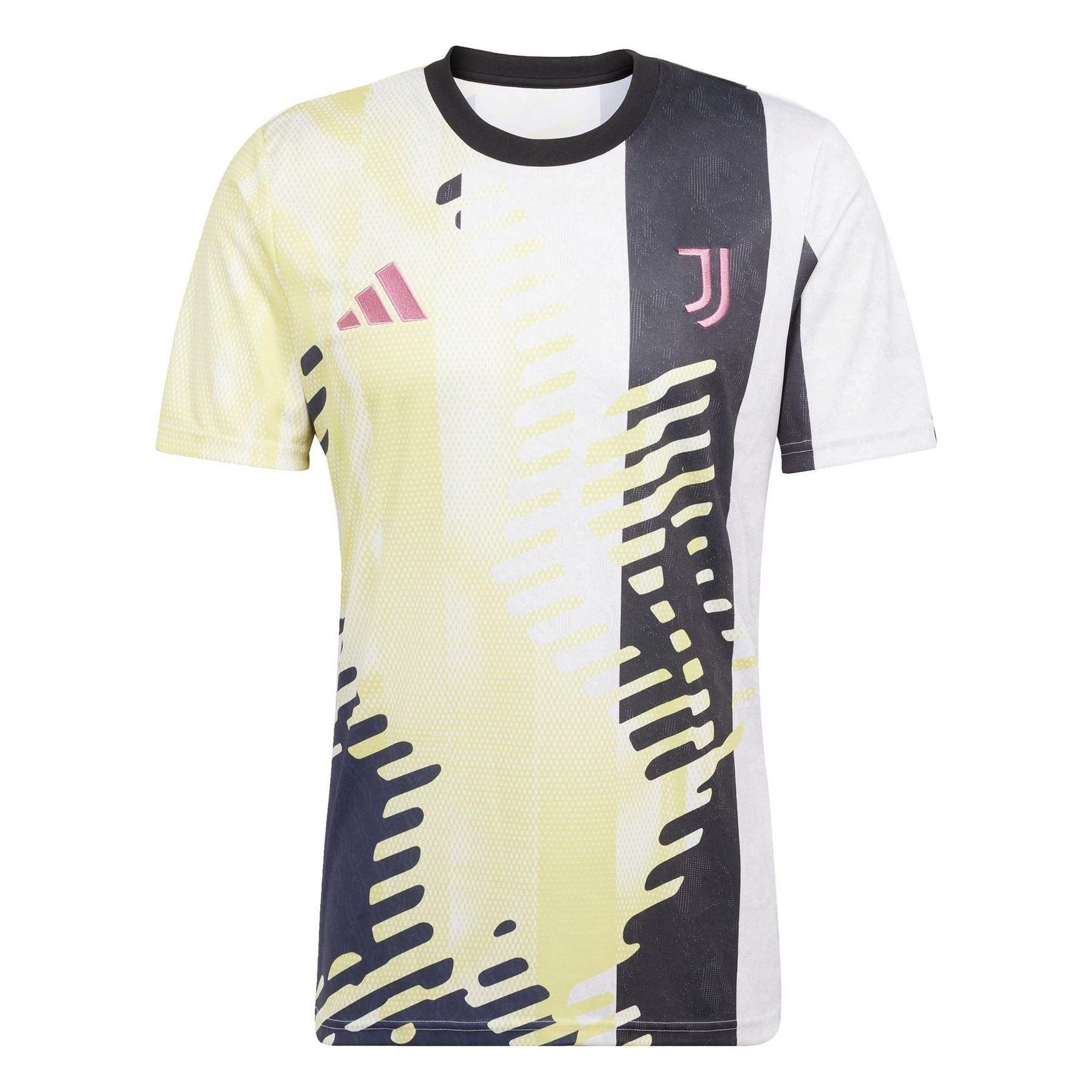 Adidas Mens Juventus Abstract Training Football Shirt