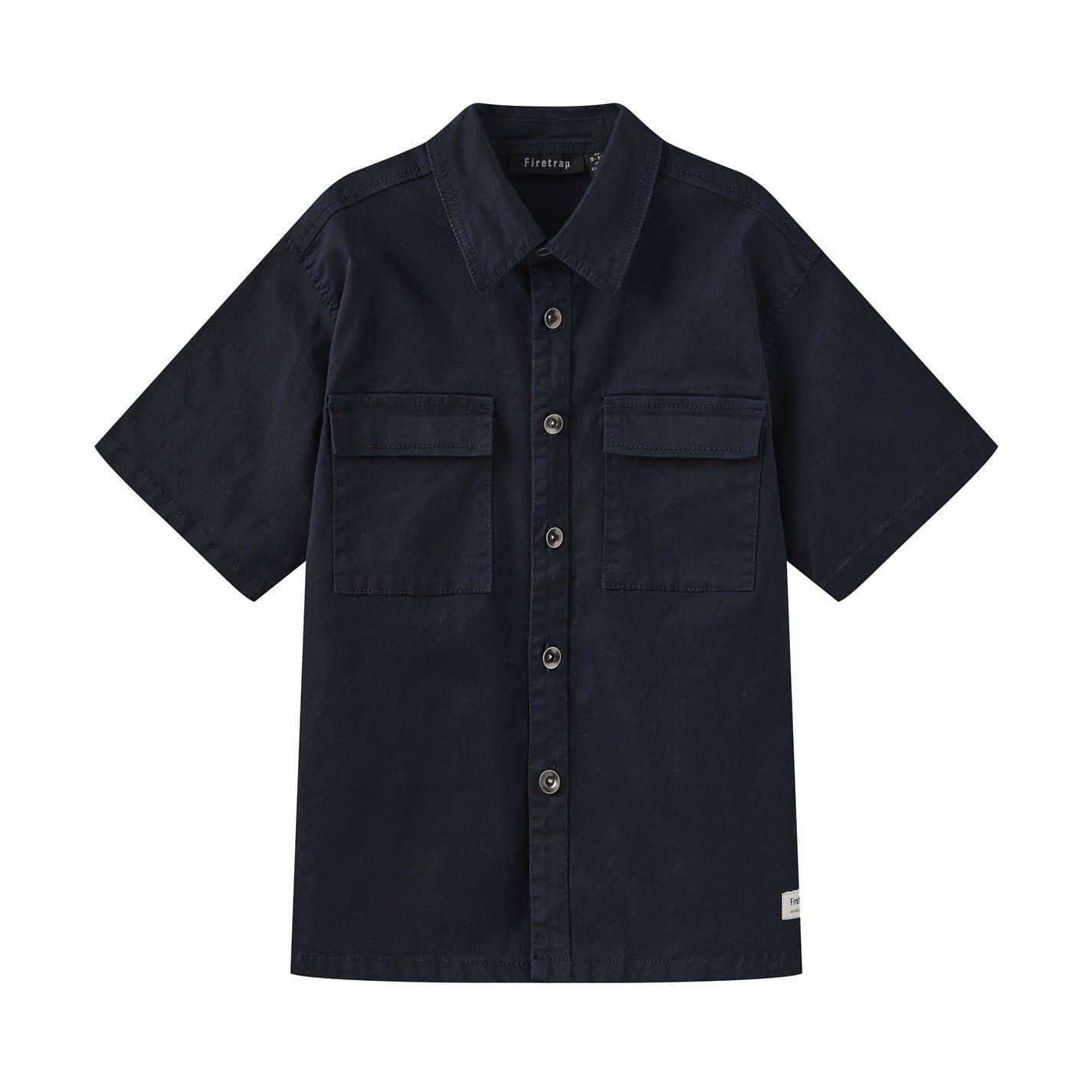 Firetrap Childrens/Kids Pocket Short-Sleeved Shirt