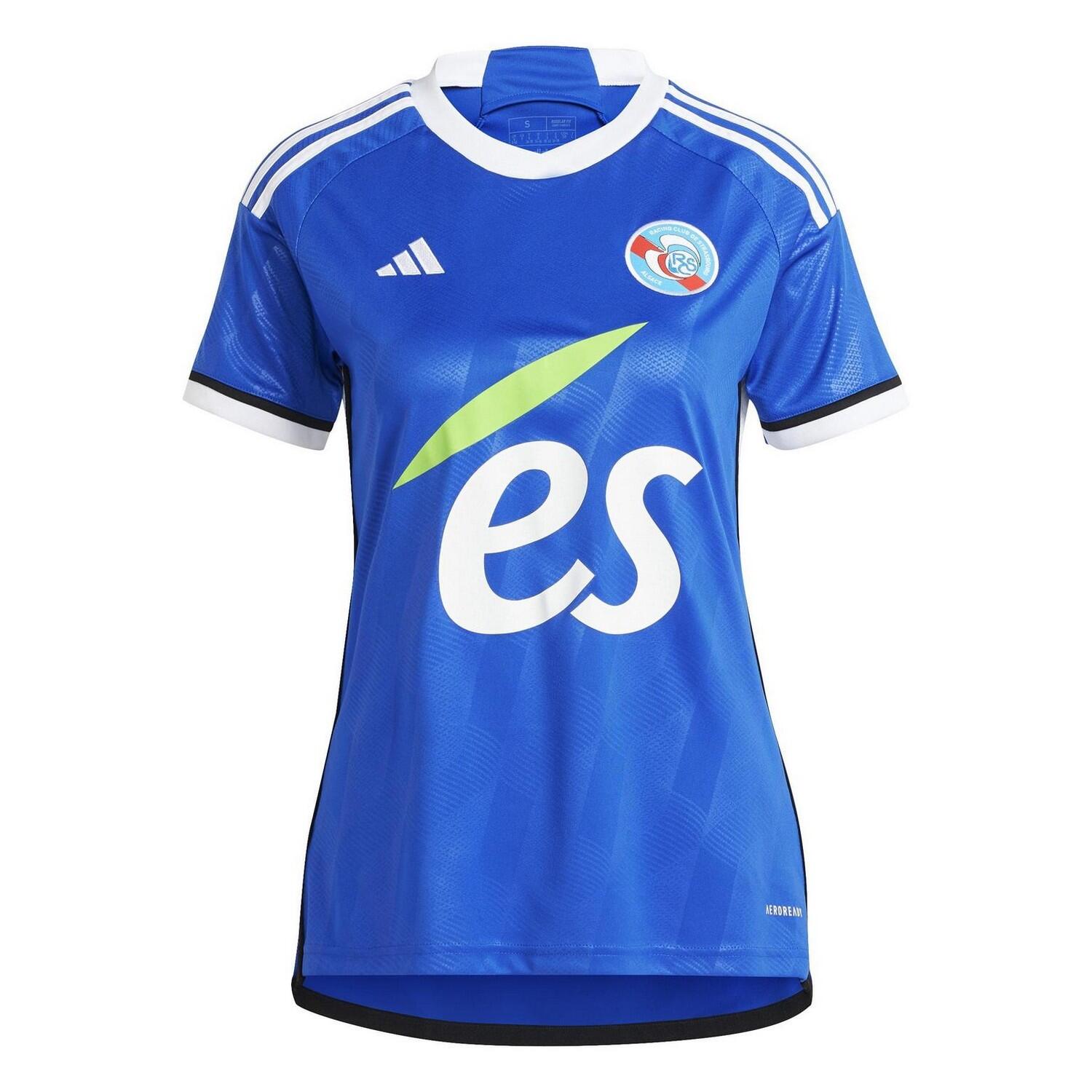 Adidas Womens/Ladies RC Strasbourg Regular Home Jersey