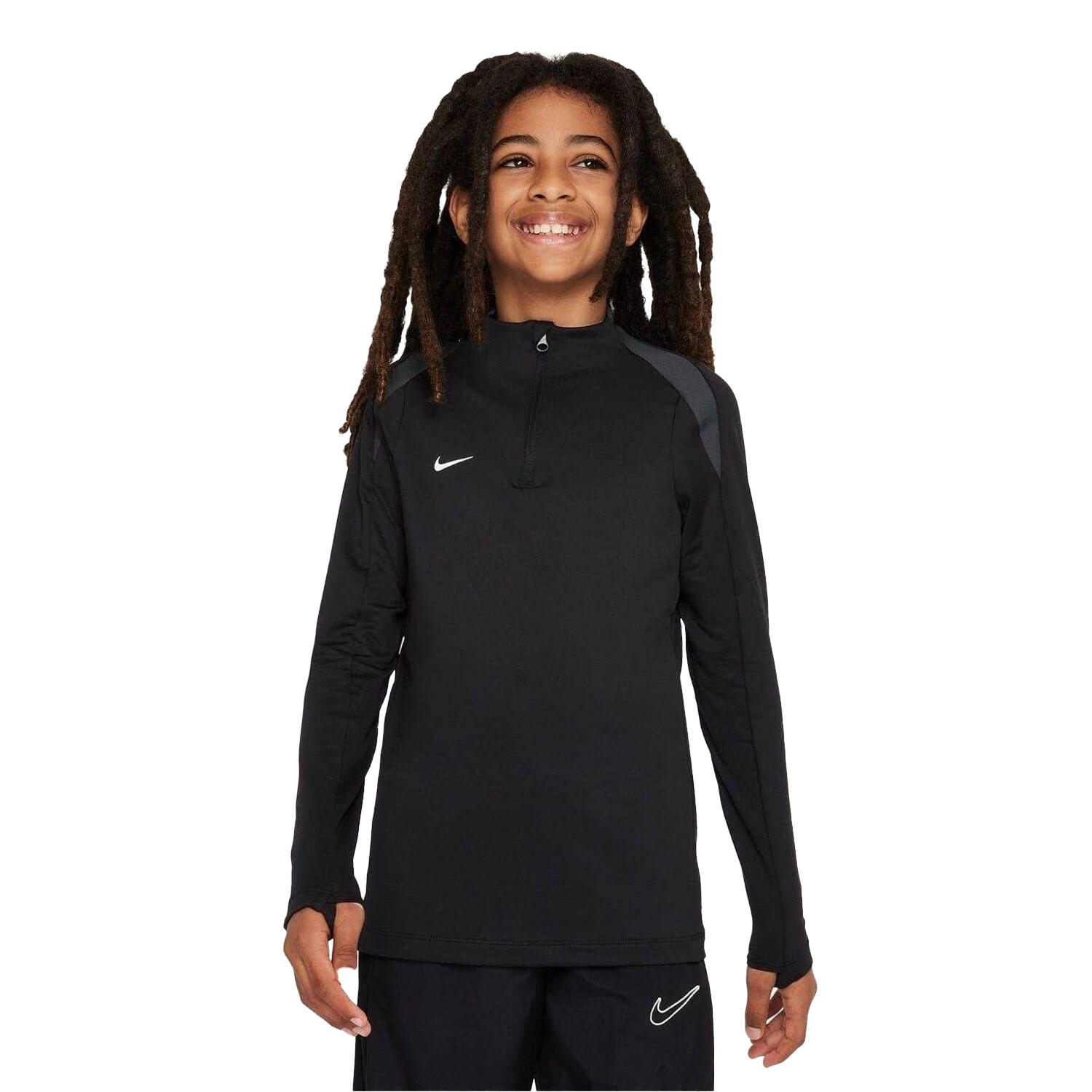 Nike Childrens/Kids Strike Swoosh Quarter Zip Drill Top