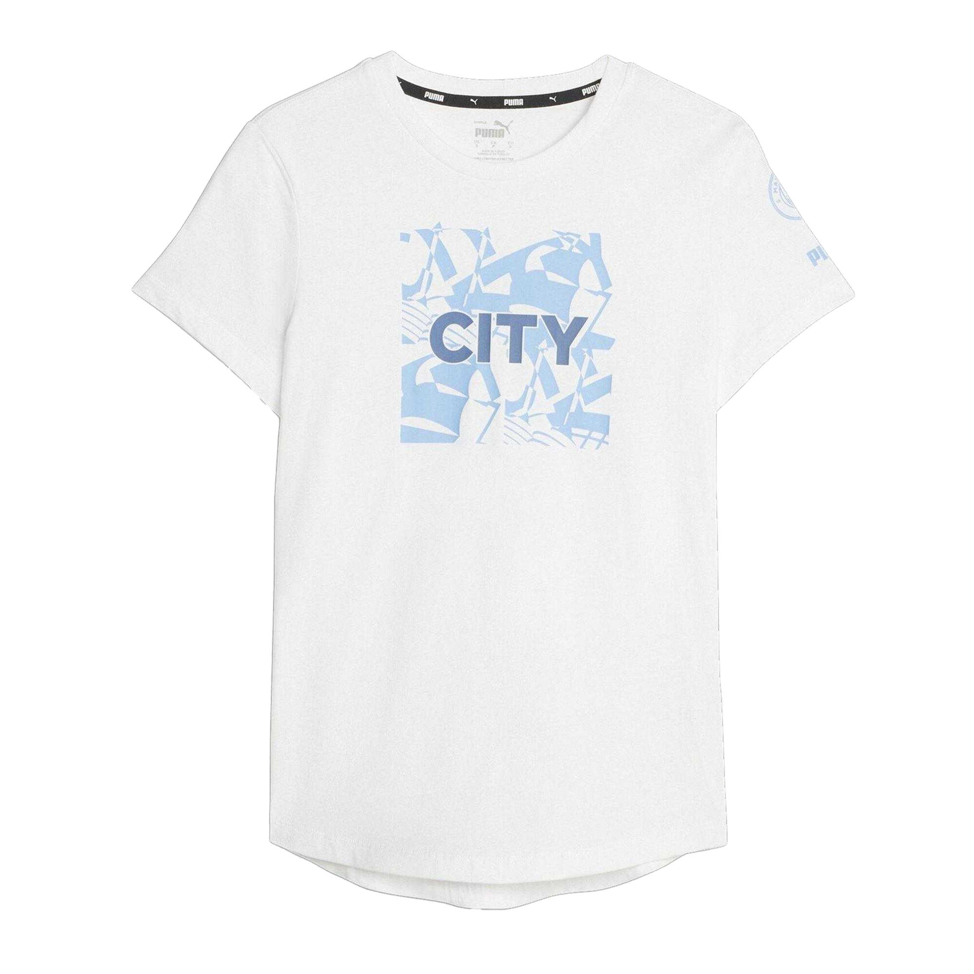 Puma Womens/Ladies Ftbl core Manchester City FC T-Shirt
