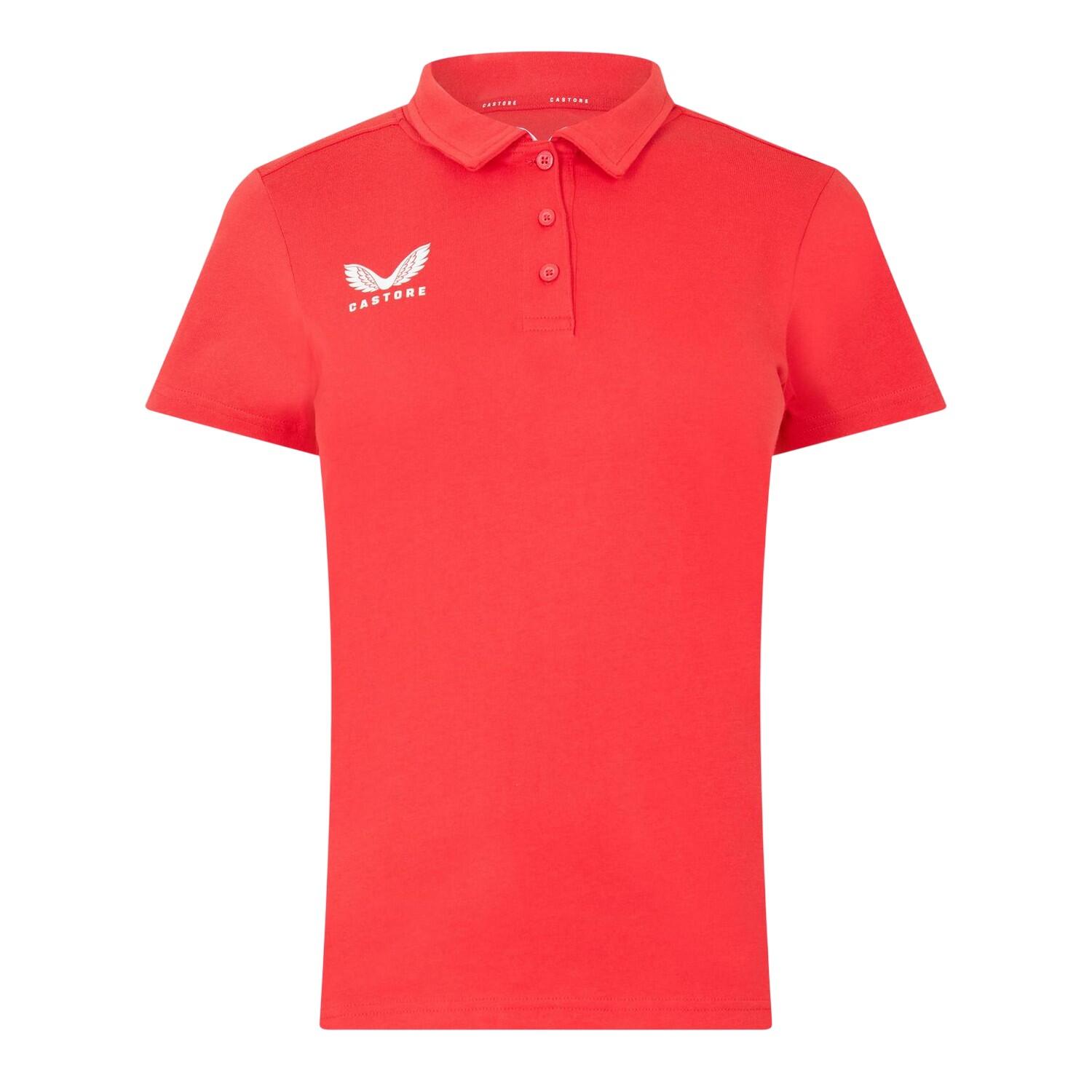 Castore Womens/Ladies Logo Collared Polo Shirt