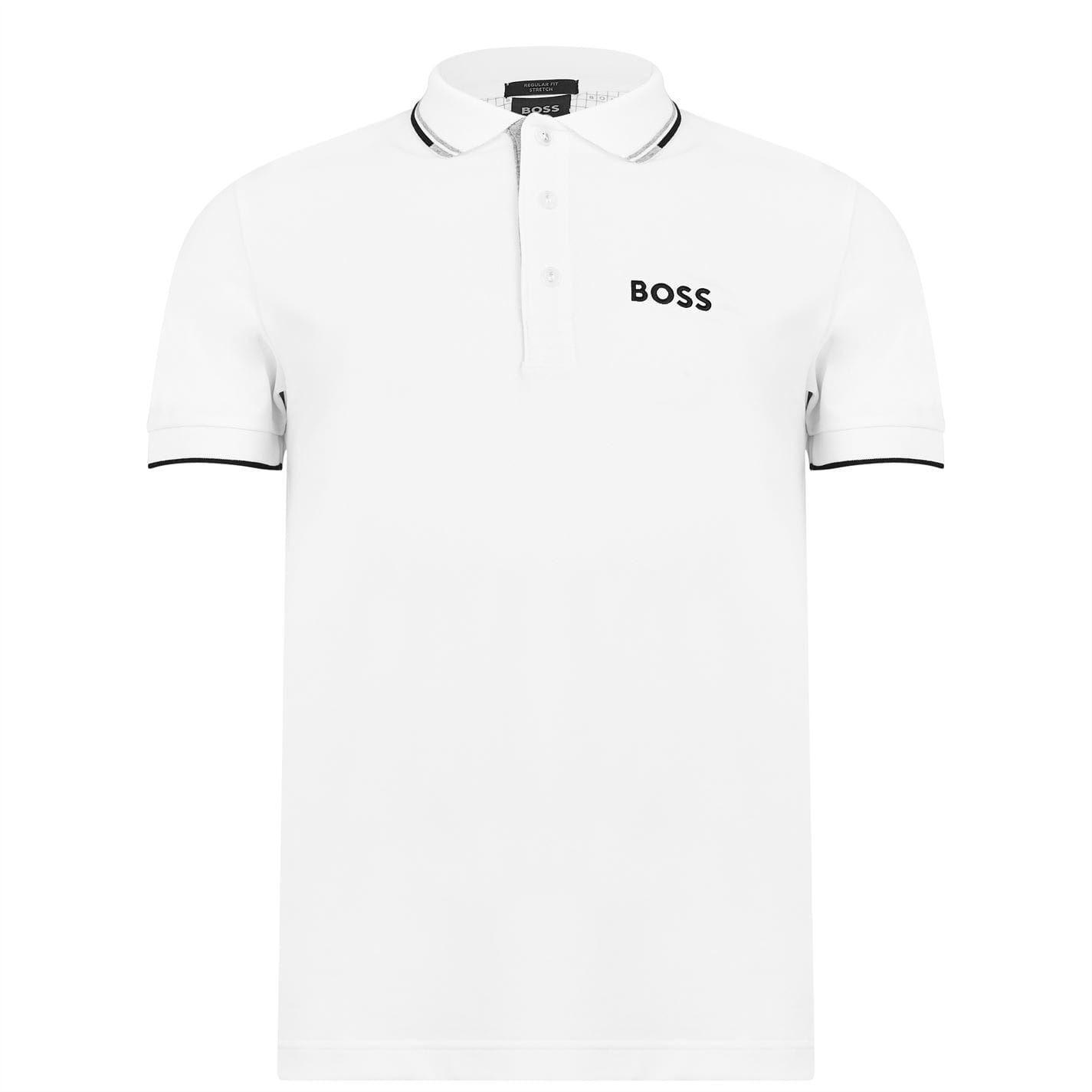 Boss Mens Paddy Pro Cotton Pique Polo Shirt