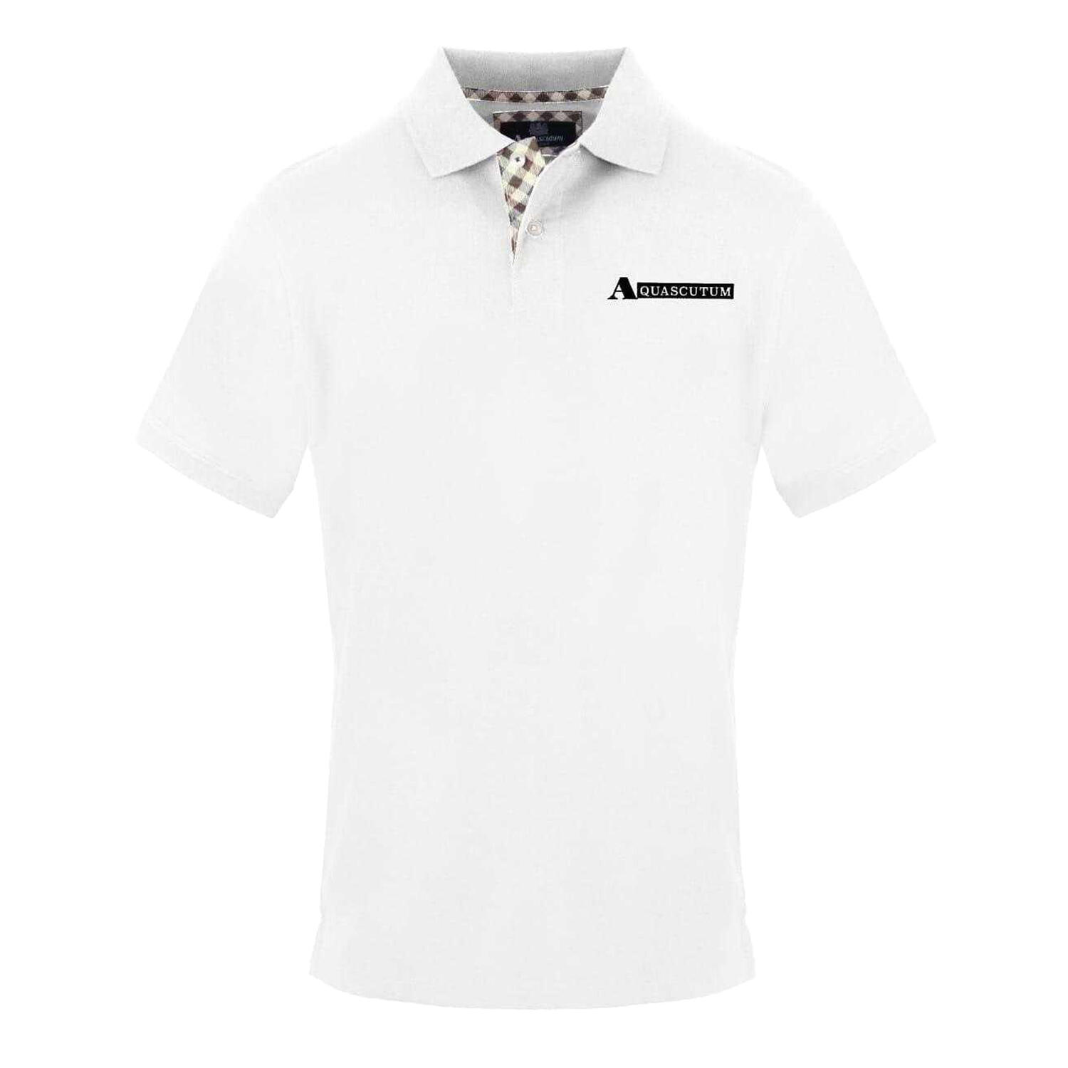 Aquascutum Mens Logo Polo Shirt