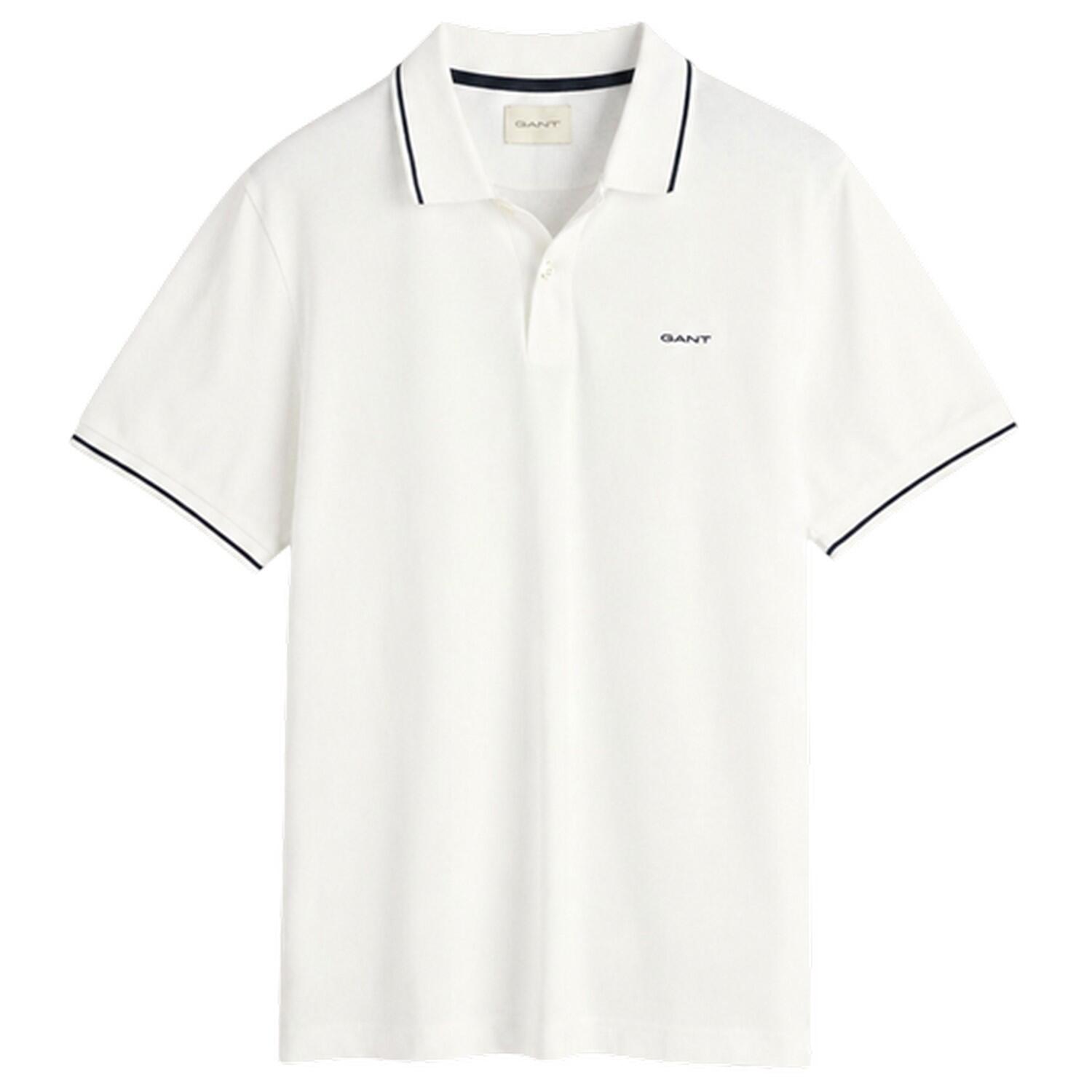 Gant Mens Embroidered Pique Polo Shirt