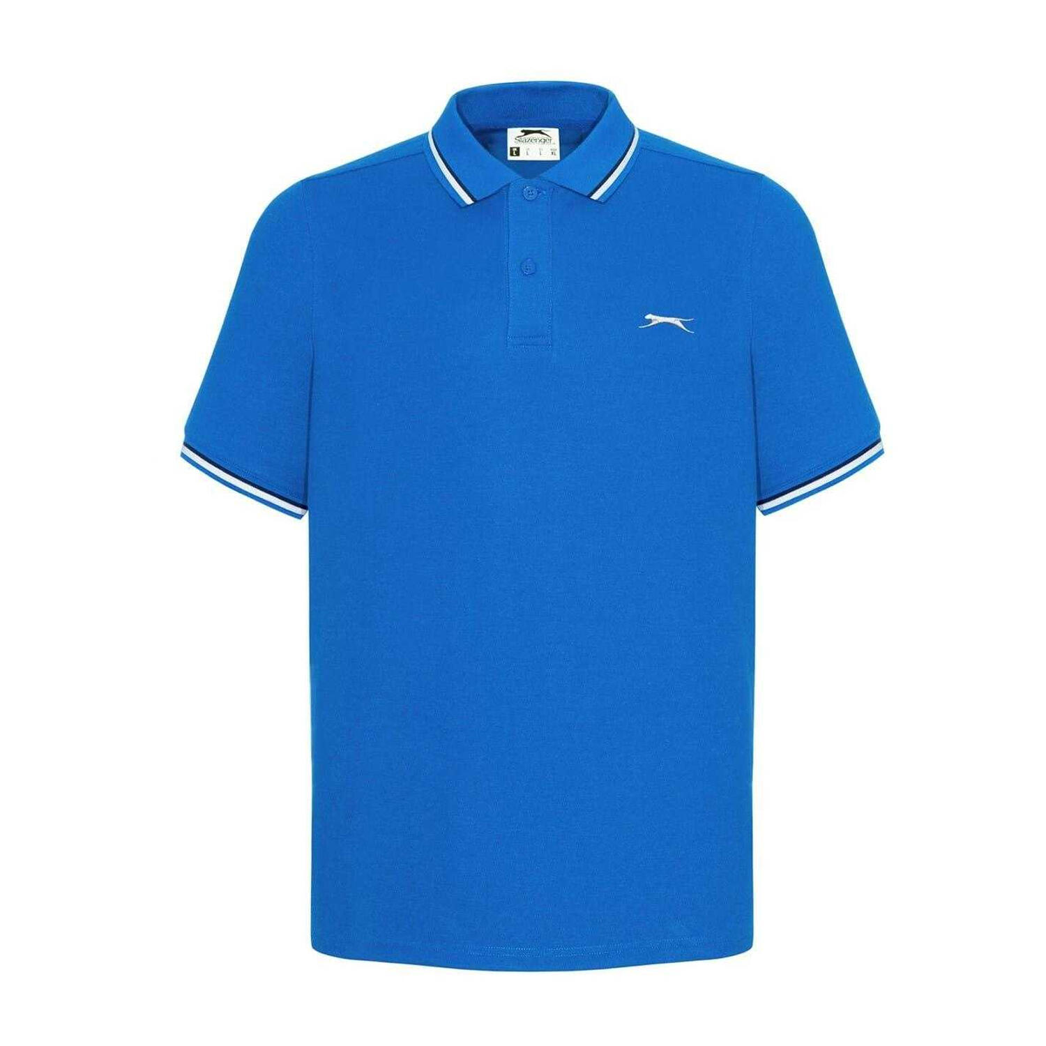 Slazenger Mens Contrast Tipped Polo Shirt