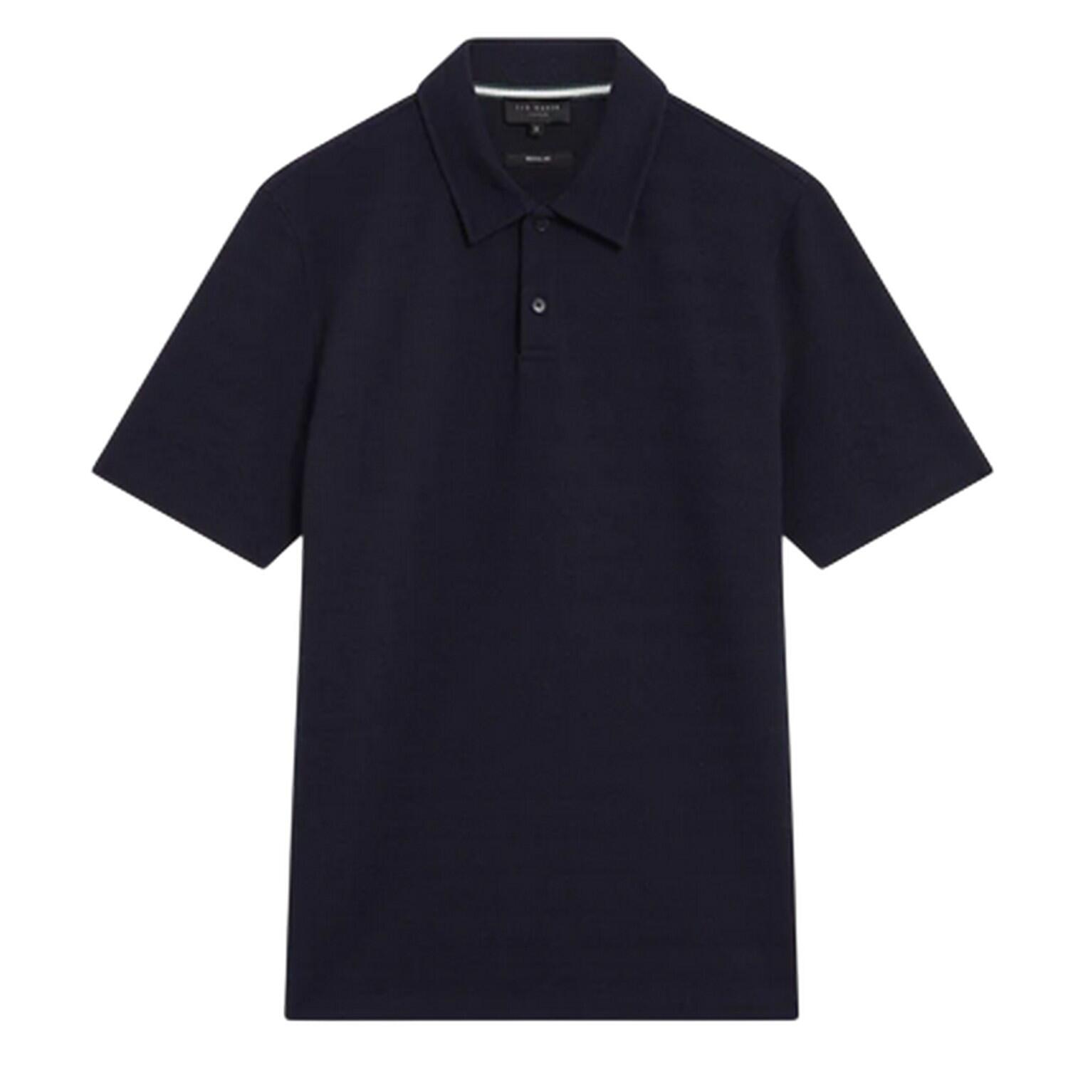 Ted Baker Mens Textured Collared Polo Shirt