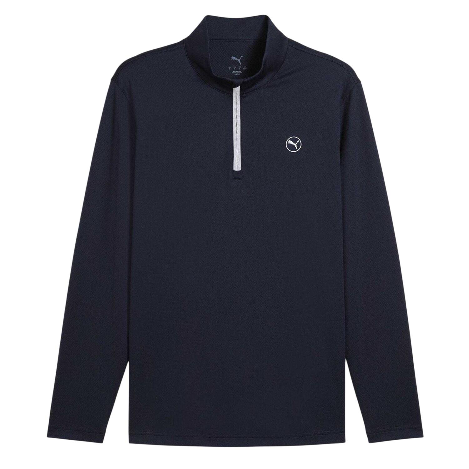 Puma Mens Performance Slim Long-Sleeved Polo Shirt