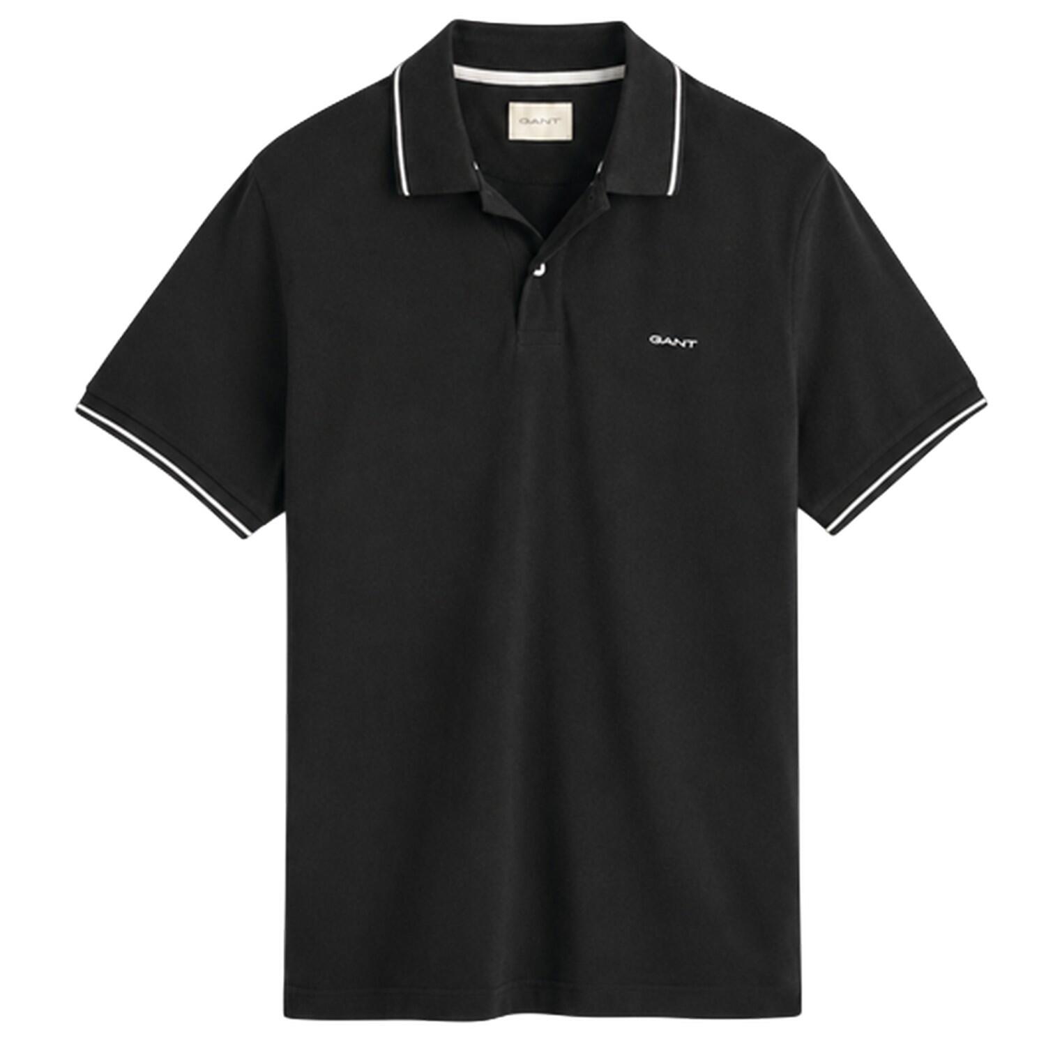 Gant Mens Embroidered Pique Polo Shirt