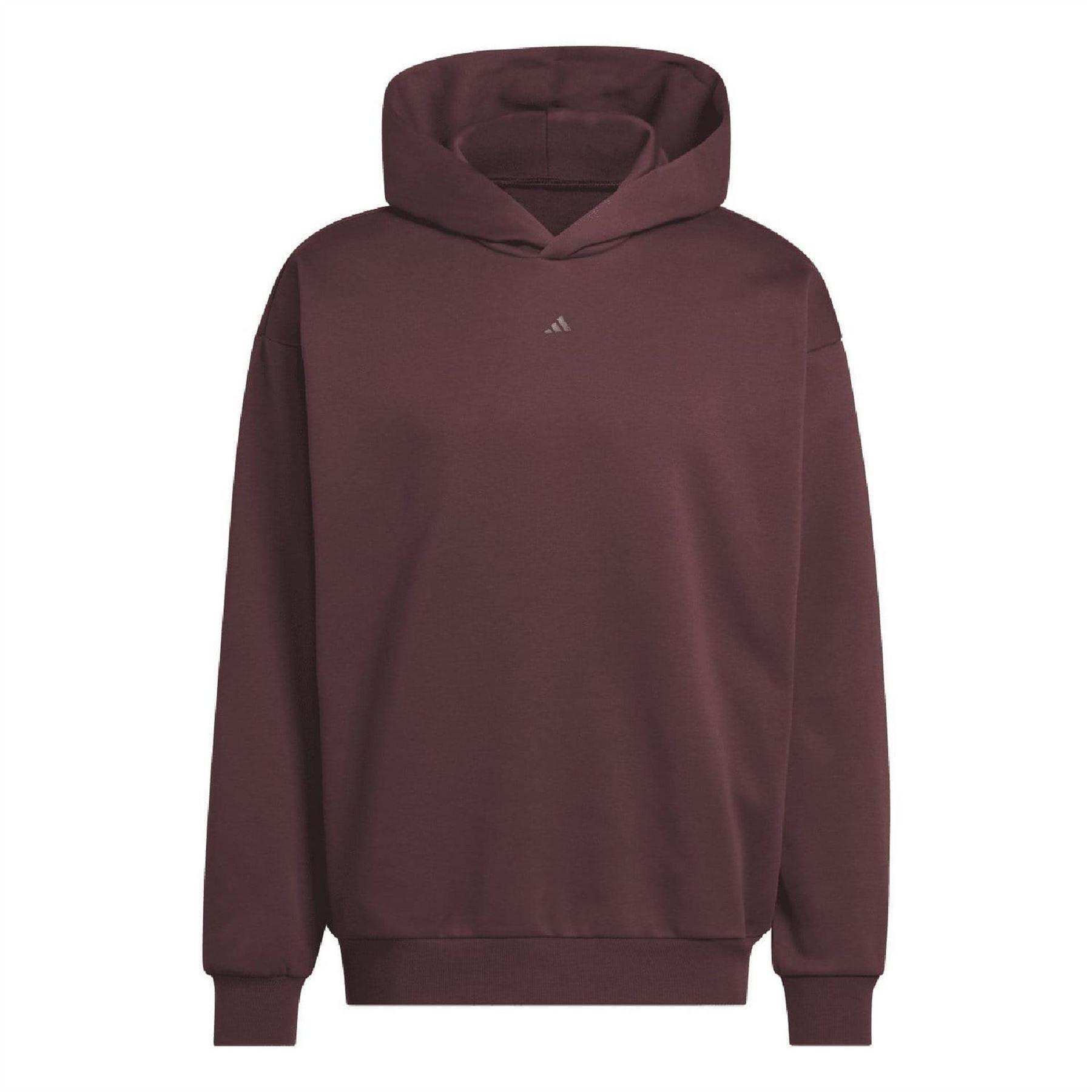 Adidas Mens Cotton Blend Basketball Hoodie