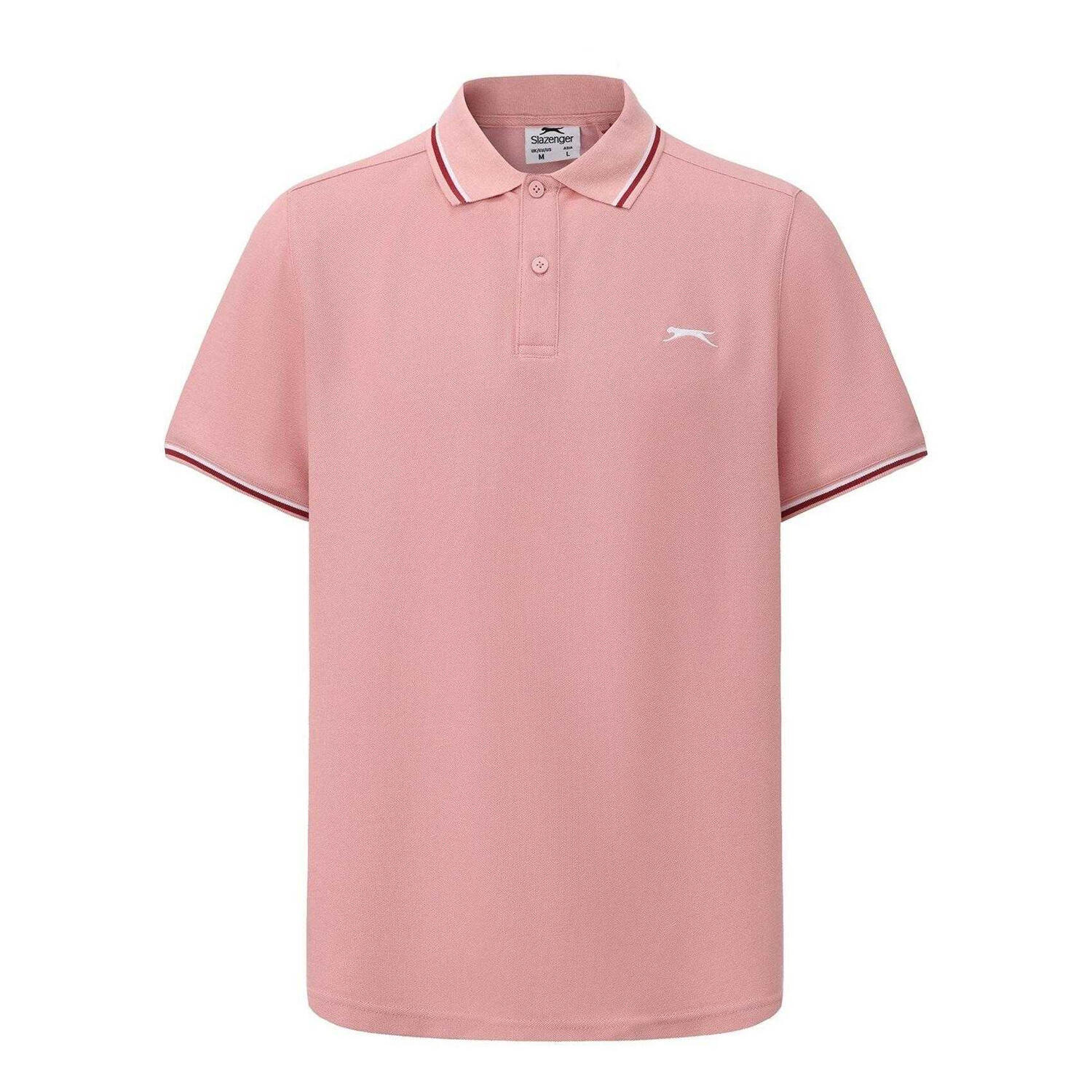 Slazenger Mens Contrast Tipped Polo Shirt
