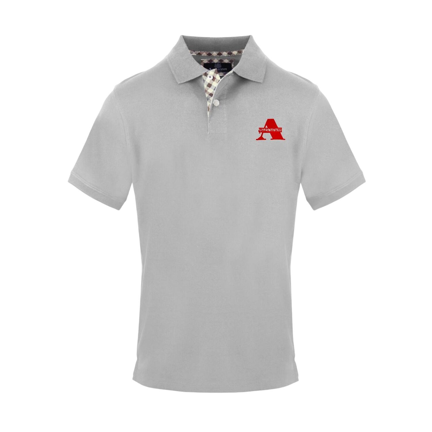 Aquascutum Mens Chest Logo Polo Shirt