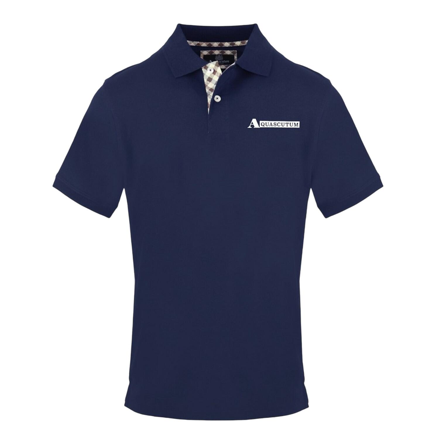 Aquascutum Mens Logo Polo Shirt