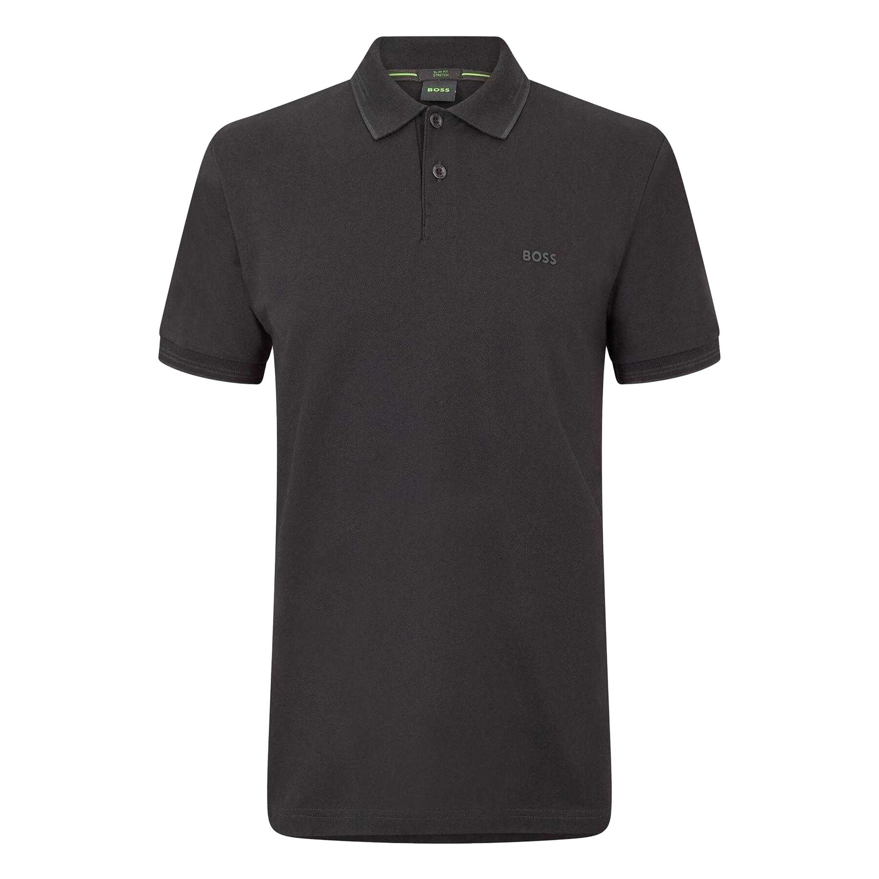 Boss Mens Paul Contrast Striped Polo Shirt