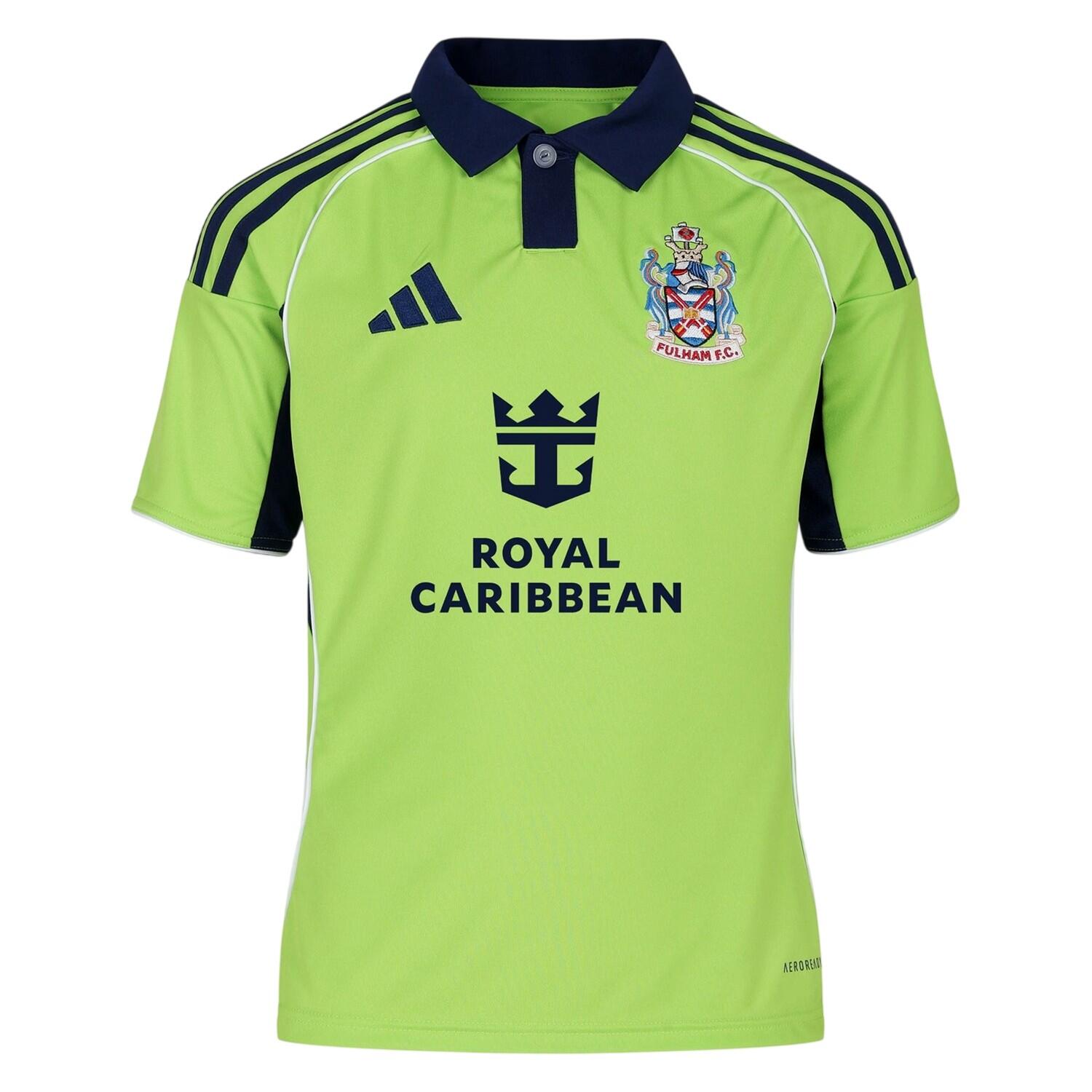 Fulham FC Childrens/Kids 25/26 Adidas Away Shirt