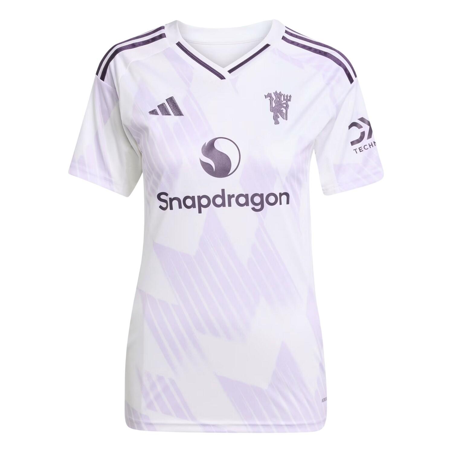 Adidas Womens/Ladies 25/26 Manchester United FC Away Jersey