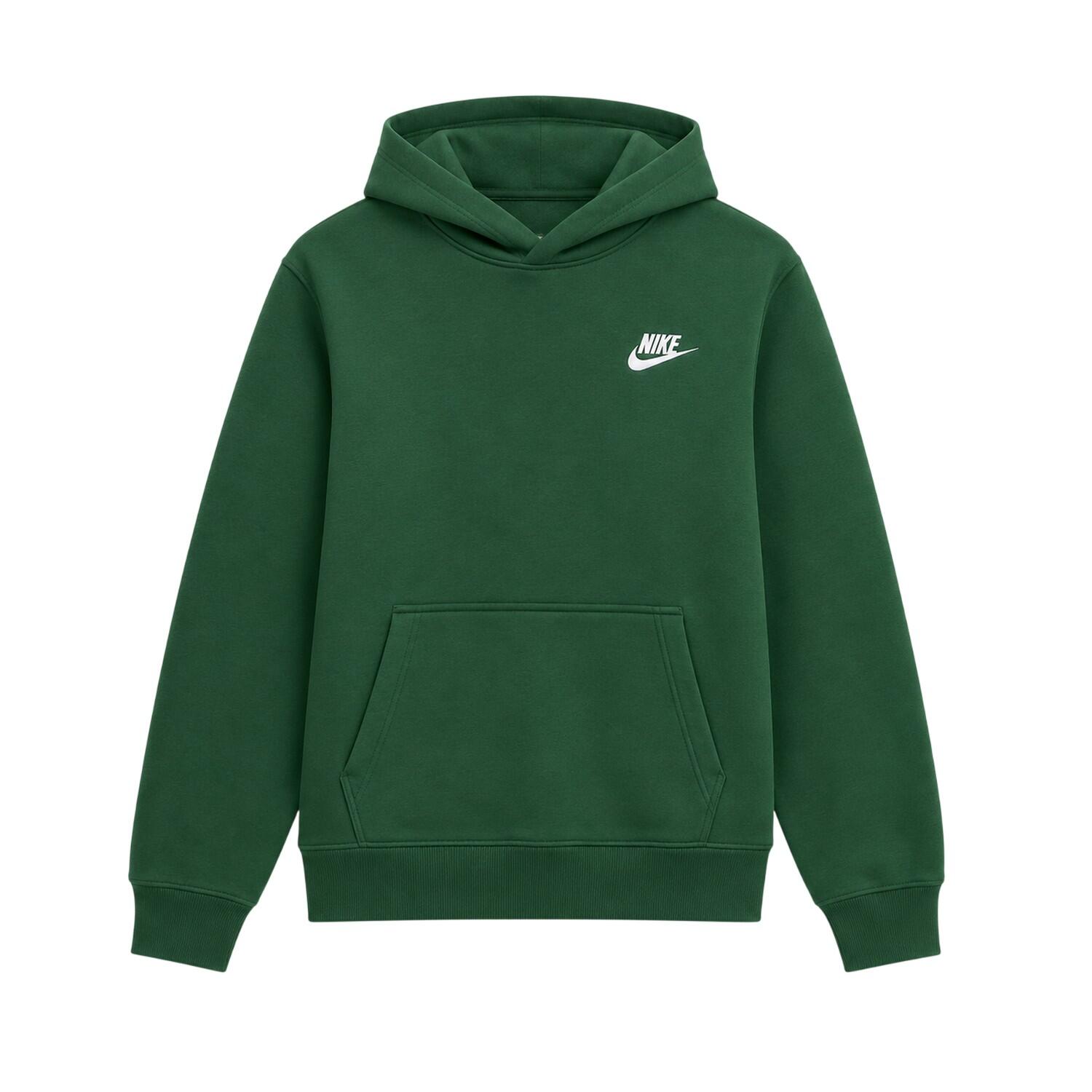 Nike Boys Club Long-Sleeved Pullover Hoodie