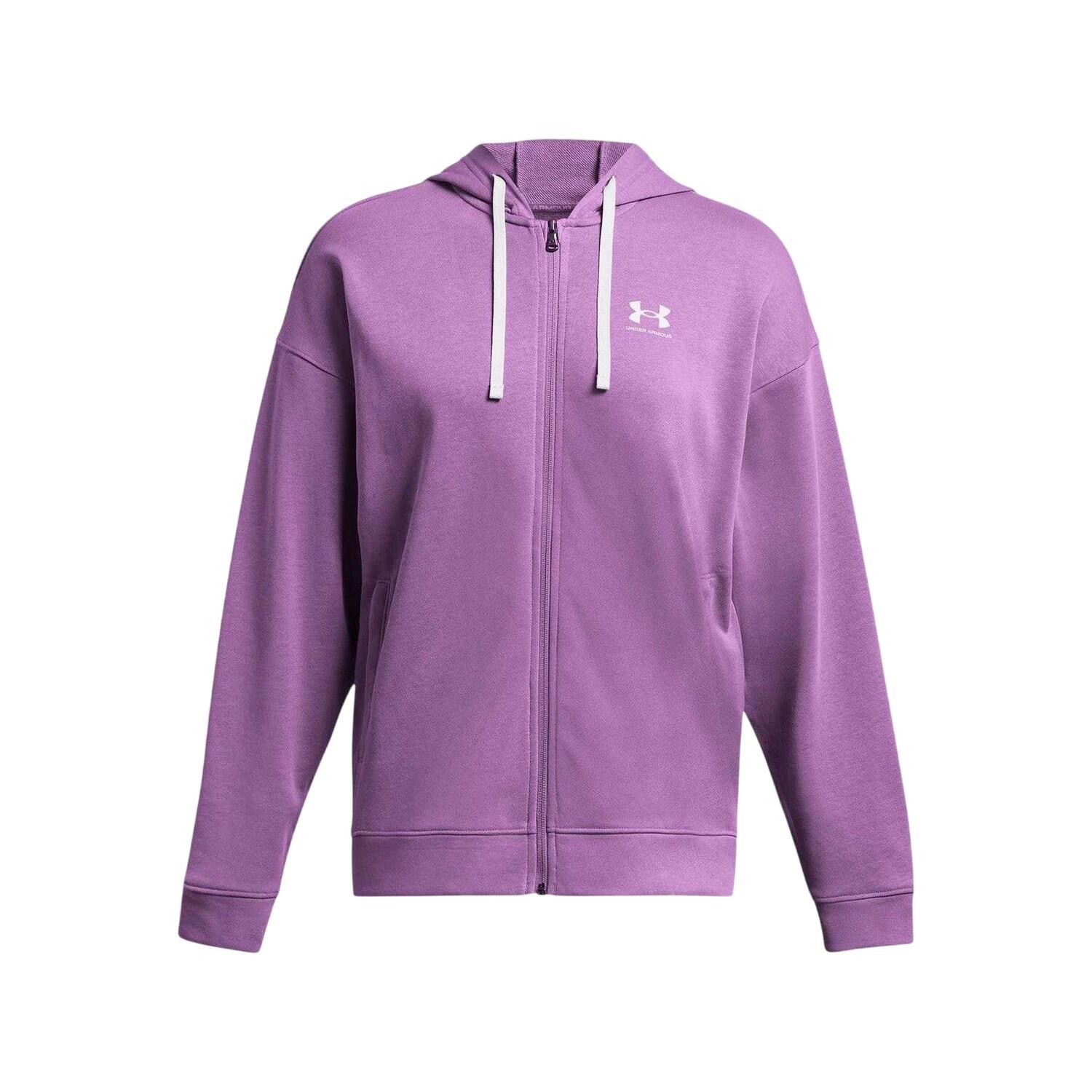 Under Armour Womens/Ladies Rival Terry Oversized Full Zip Hoodie