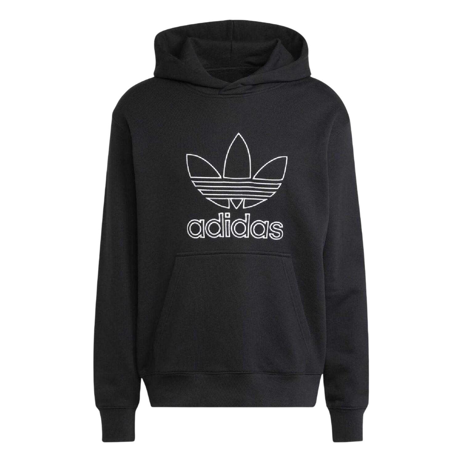 Adidas Mens Trefoil Loose Fit Hoodie