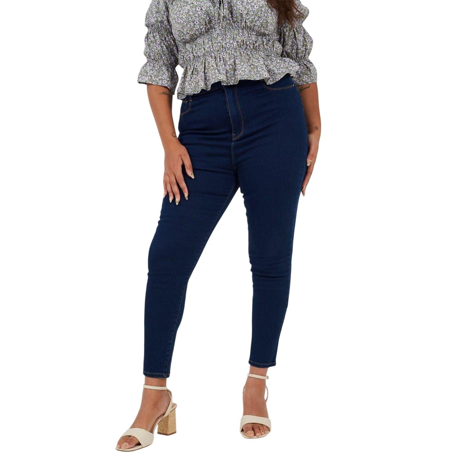 Brave Soul Womens/Ladies High Rise Skinny Jeans