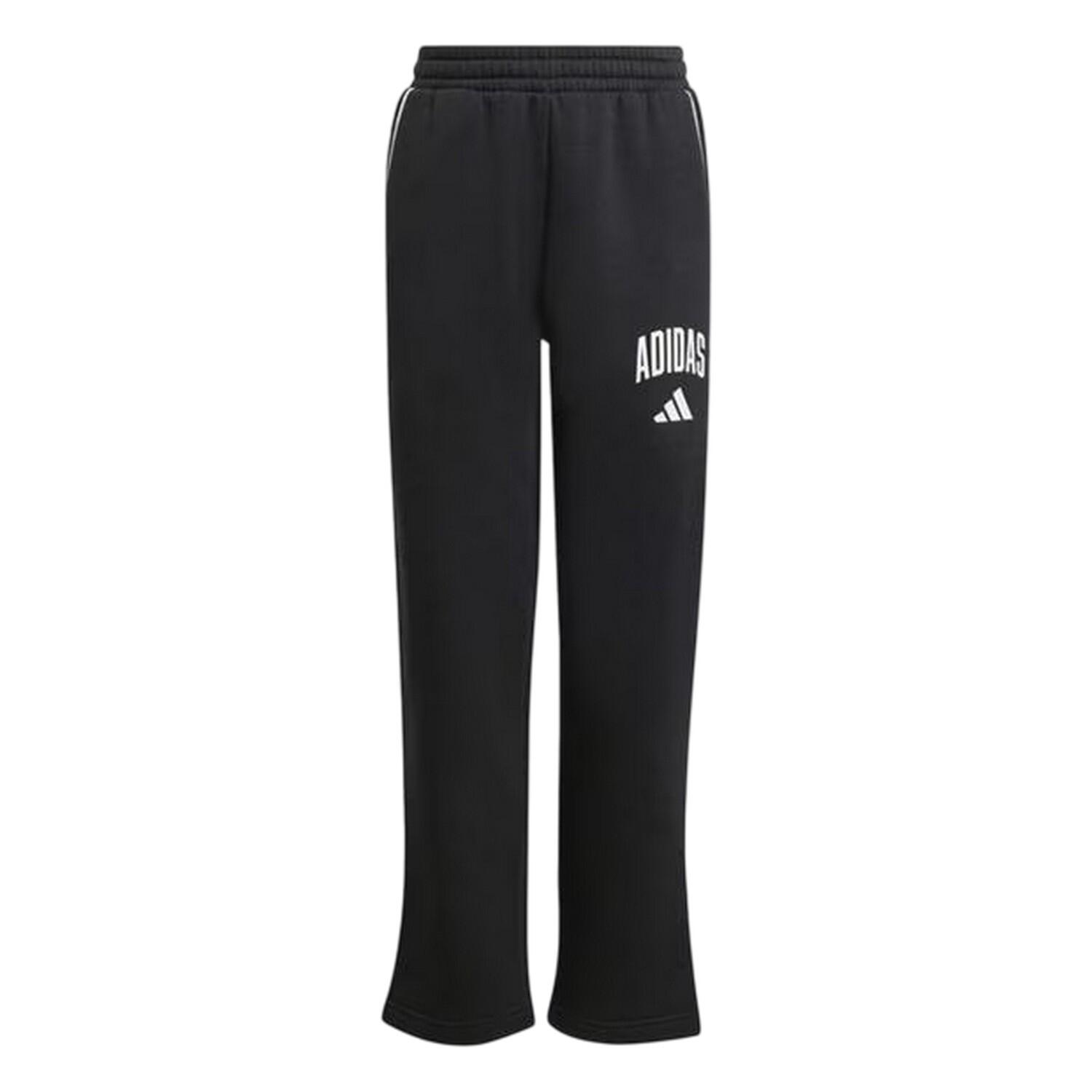 Adidas Childrens/Kids Collegiate Straight Leg Jogging Bottoms