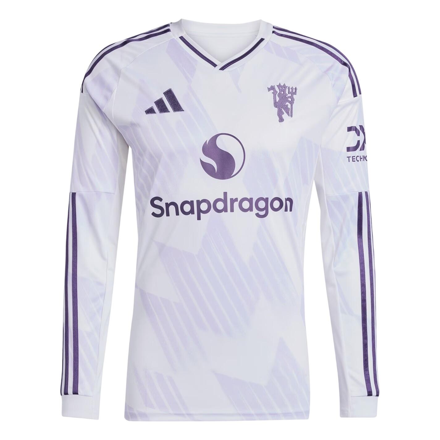 Adidas Mens 25/26 Manchester United FC Long-Sleeved Away Jersey