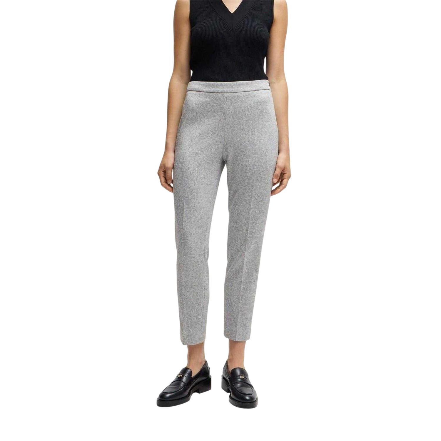 Boss Womens/Ladies Tilunara Side Zip Slim Chinos