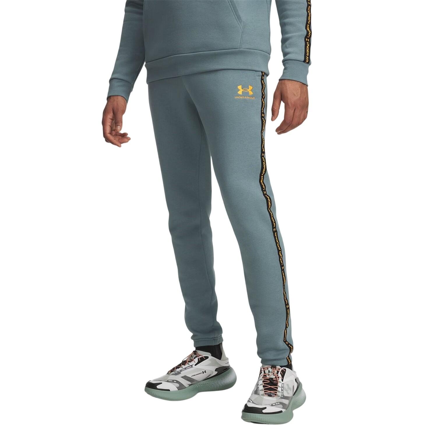 Under Armour Mens Fleece Tape Slim Joggers