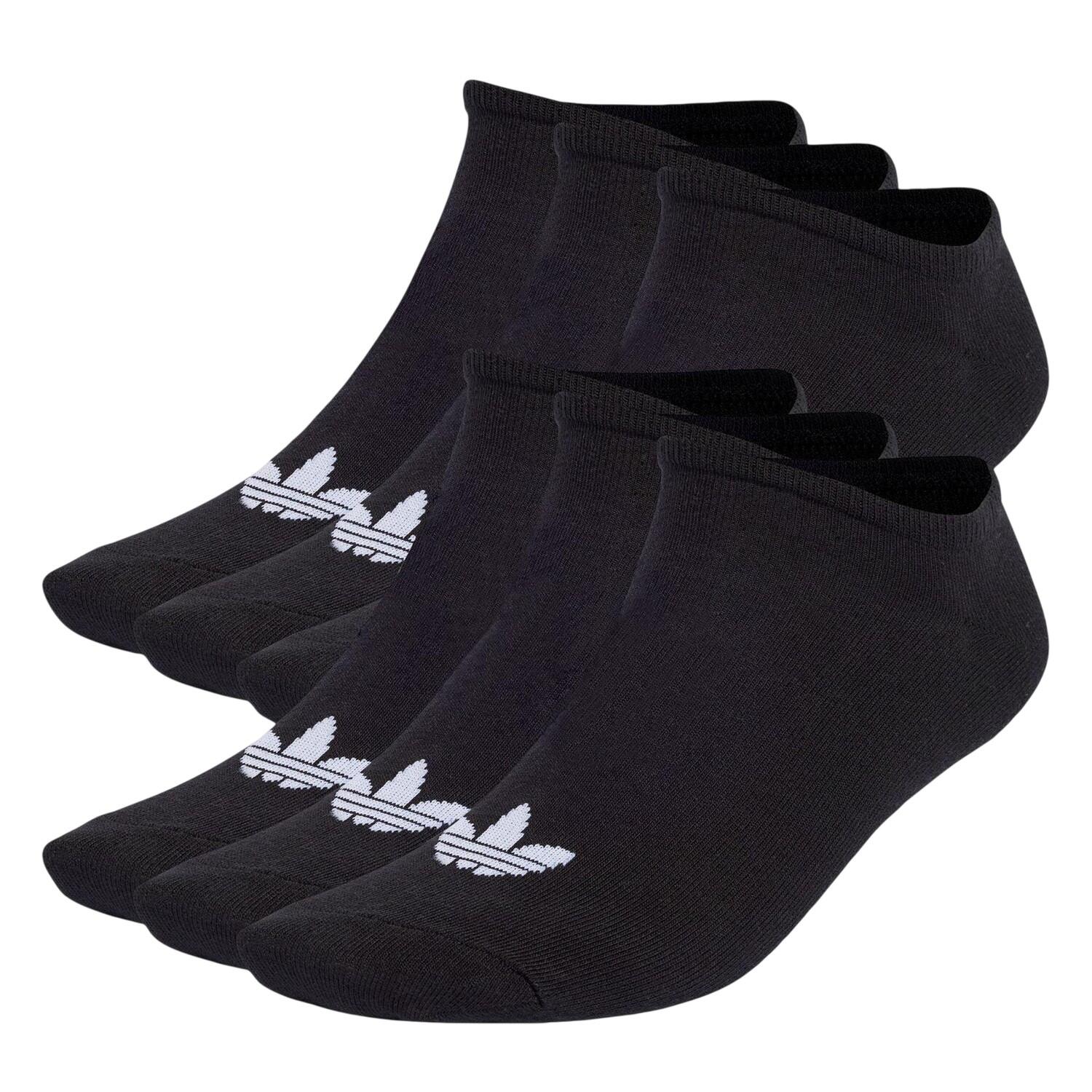 Adidas Womens/Ladies Trefoil Liner Socks (Pack of 6)