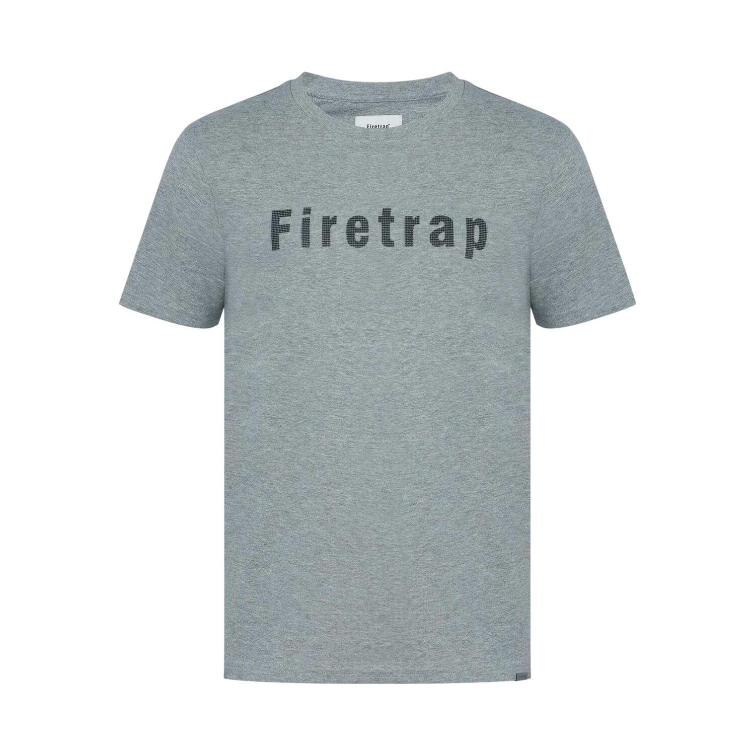 Firetrap Mens Logo Cotton T-Shirt