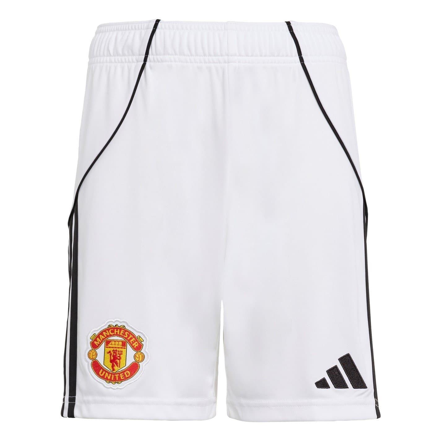 Adidas Childrens/Kids 2025/2026 Manchester United FC Football Shorts