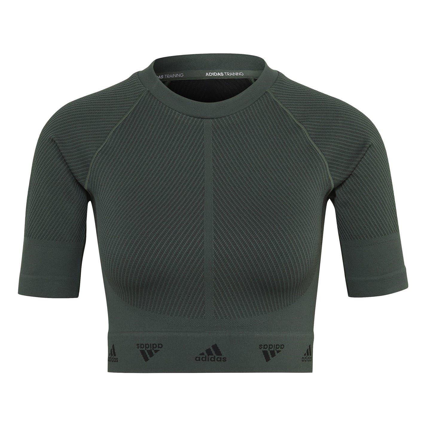 Adidas Womens/Ladies Aeroknit Crop Top