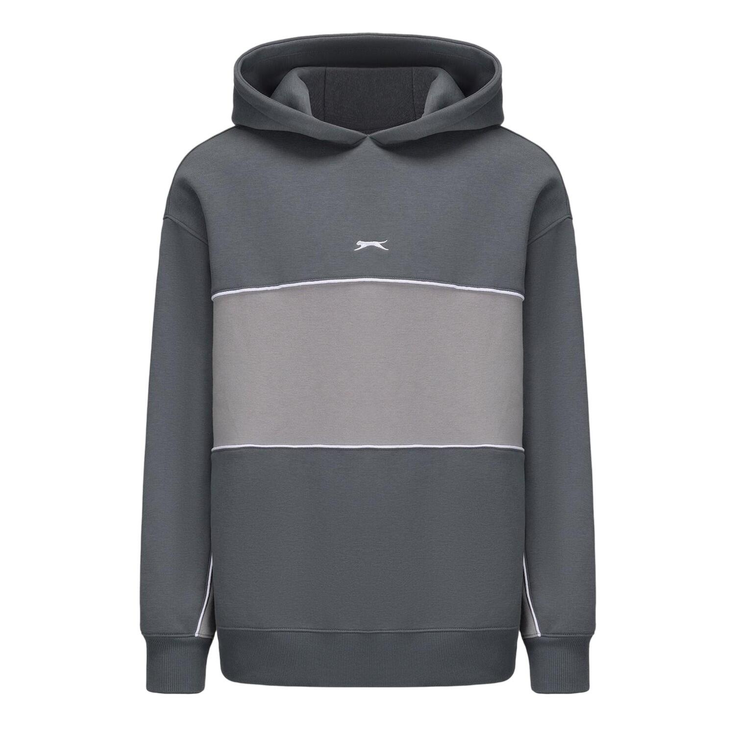 Slazenger Mens Colour Block Drawstring Hoodie