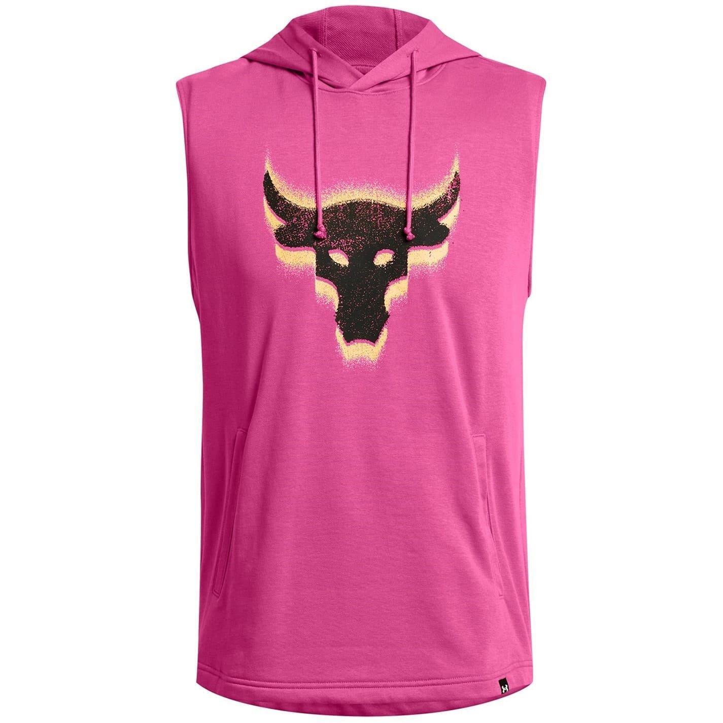Under Armour Mens Bulls Head Sleeveless Hoodie